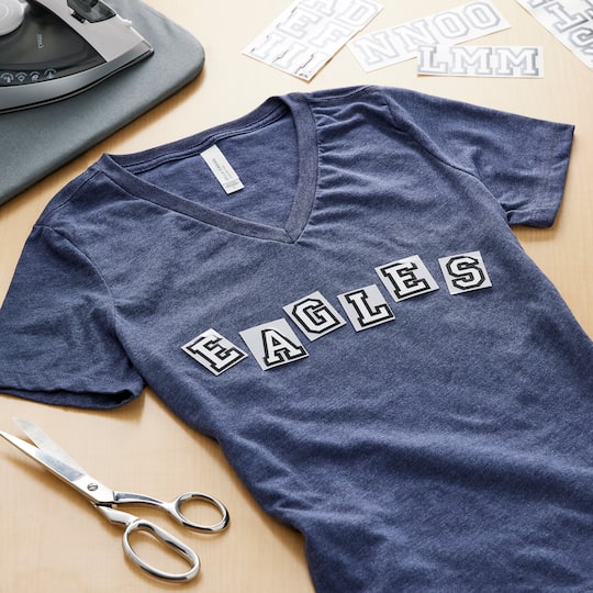 1.5" Iron-On Athletic Letters by Make Market